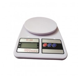 Cantar de bucatarie, display LCD 0.6 inch, functie Tara, maxim 7 kg, g/oz, 68COF