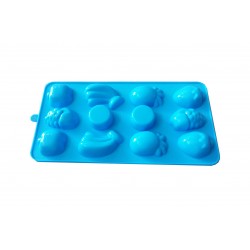 Forma din silicon pentru bomboane, gheata, model Legume, 23DX
