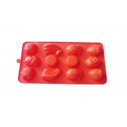 Forma din silicon pentru bomboane, gheata, model Legume, 25D
