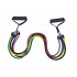 Sistem de antrenament fitness cu corzi extensibile, Power 100% Latex, JT003