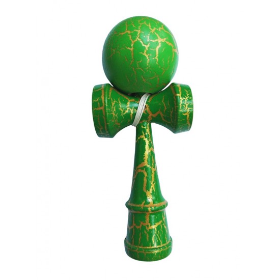 Kendama profesionala, Bila din lemn, Crack + Sticker pentru telefon, 117KD