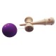 Kendama profesionala, Bila din lemn + Sticker pentru telefon, 124KD