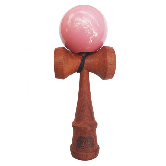Kendama din lemn natural, Bila lemn + Sticker pentru telefon, 144KD