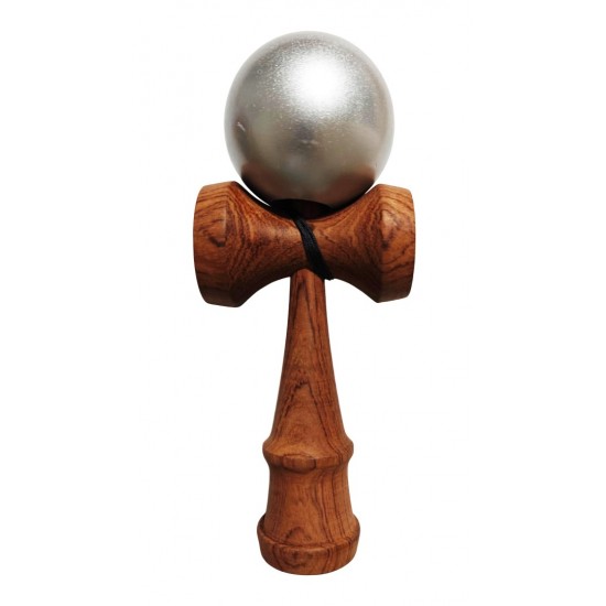 Kendama din lemn natural, Bila lemn + Sticker Waterproof USA pentru telefon, 167KD