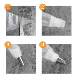 Set 100 de posuri, plastic, 32 cm, 300COF
