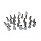 Set 24 duiuri ornat din inox, 2 adaptoare, 1 pos silicon, 447COF