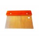 Spatula pentru taiere aluat sau finisare, decorare torturi, Maro, 14 cm, 454COF