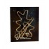 Puzzle brain twister din metal, Pentru copii si adolescenti, 7 cm, 477CUB-7