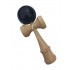 Kendama profesionala, Bila din lemn, Negru lucios, 47KD