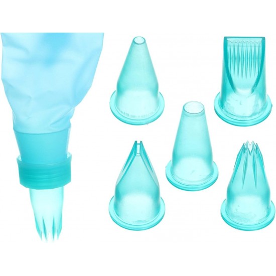 Set accesorii de bucatarie 6 duiuri pentru umplutura cu pos, 501COF