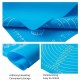 Covoras pentru aluat din silicon, foaie antiaderenta, 60x80 cm, Albastru, 557COF