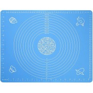 Covoras pentru aluat din silicon, foaie antiaderenta, 60x80 cm, Albastru, 557COF Covoras pentru aluat din silicon, foaie antiaderenta, 60x80 cm, Albastru, 557COF