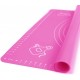 Covoras pentru aluat din silicon, foaie antiaderenta, 60x80 cm, Mov, 558COF