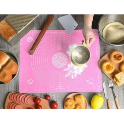 Covoras pentru aluat din silicon, foaie antiaderenta, 60x80 cm, Mov, 558COF Covoras pentru aluat din silicon, foaie antiaderenta, 60x80 cm, Mov, 558COF