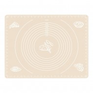 Covoras pentru aluat din silicon, foaie antiaderenta, 60x80 cm, Bej, 559COF Covoras pentru aluat din silicon, foaie antiaderenta, 60x80 cm, Bej, 559COF