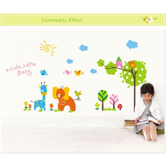 Sticker decorativ, Animale, 145 cm, 738STK