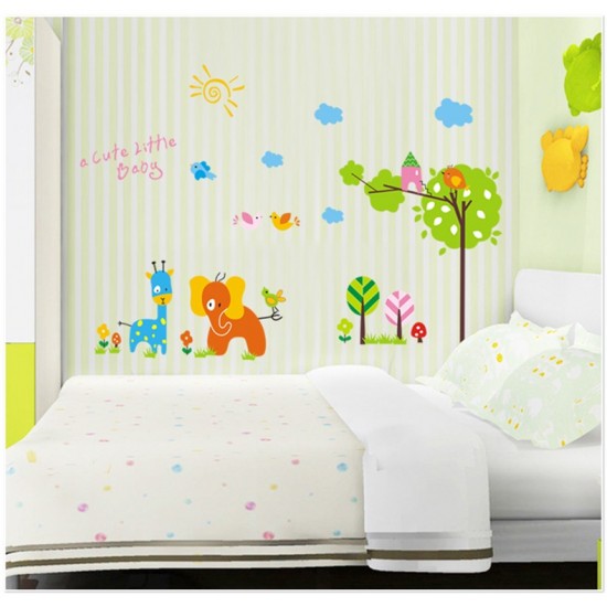 Sticker decorativ, Animale, 145 cm, 738STK