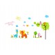 Sticker decorativ, Animale, 145 cm, 738STK