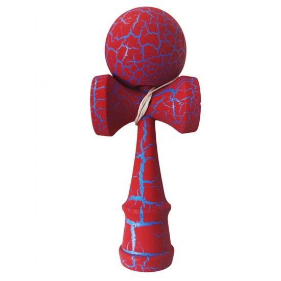 Kendama profesionala, Bila din lemn, Crack + Sticker pentru telefon, 86KD