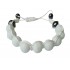 Bratara cu Margele albe, 58BJ