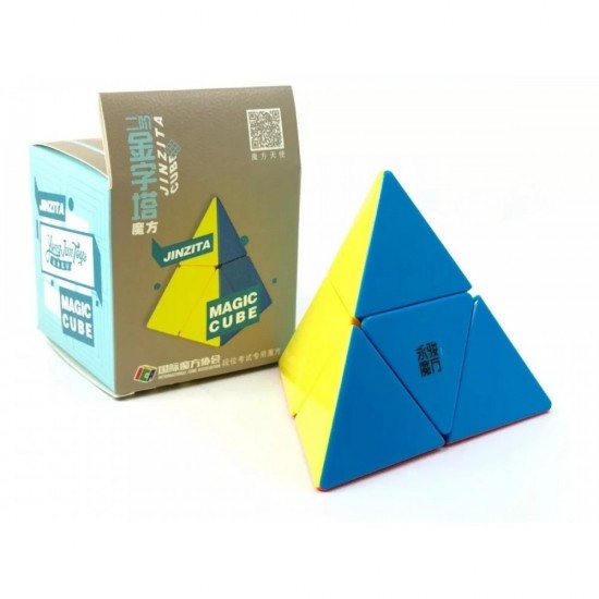 Cub Magic  2x2x2 YongJun Jinzita Pyraminx stickerless, 166CUB-1