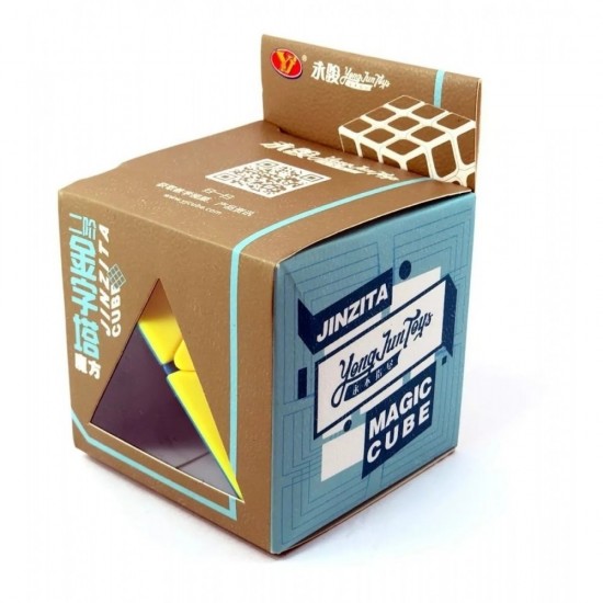 Cub Magic  2x2x2 YongJun Jinzita Pyraminx stickerless, 166CUB-1