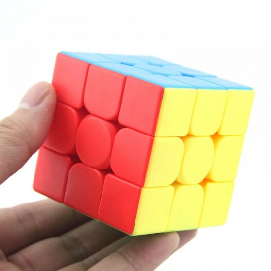 Set Cub Magic  3x3x3 MoYu MeiLong Stickerless, + 1 sticker 15 cm tableta, 1 sticker  4 cm telefon, 512CUB