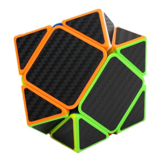 Cub Magic 3x3x3 Moyu MeiLong Skewb, Fibra de carbon, 447CUB-1