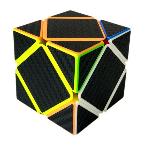 Cub Magic 3x3x3 Moyu MeiLong Skewb, Fibra de carbon, 447CUB-1