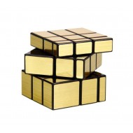 Cub Magic 3x3x3, Moyu MoFang JiaoShi MeiLong Mirror, Gold , 288CUB-1