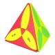Cub Magic 3x3x3, QiYi Clover Pyraminx, Stickerless, 369CUB-1