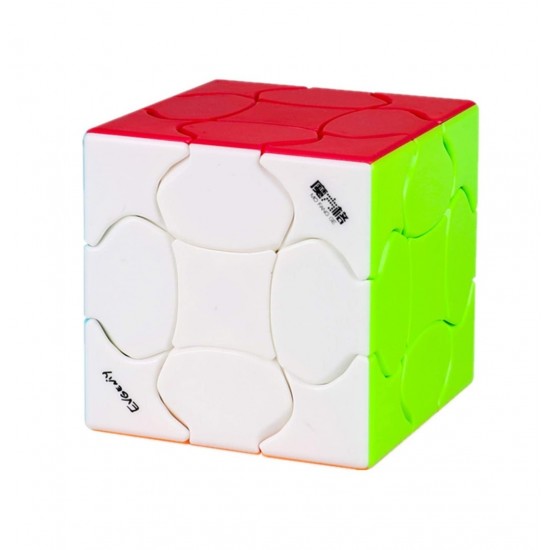 Cub Magic 3x3x3, QiYi Fluffy  Speedcube, Stickerless, 464CUB-1