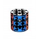 Cub Magic 3x3x3, QiYi Gear Cylinder SpeedCube, Black, 417CUB-1
