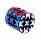 Cub Magic 3x3x3, QiYi Gear Cylinder SpeedCube, Black, 417CUB-1