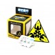 Cub Magic 3x3x3 QiYi Gear Pyraminx Speedcube, Black, 335CUB-1