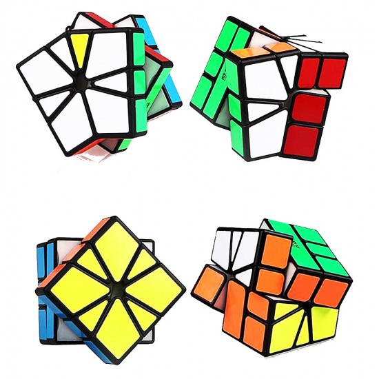Cub Magic 3x3x3, QiYi QiFa  Square-1, Black, 457CUB-1