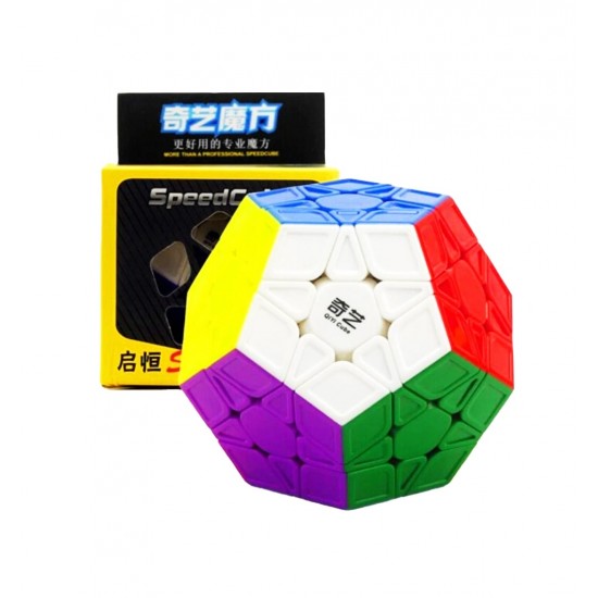 Cub Magic 3x3x3 QiYi QiHeng S Megaminx Speedcube, Stickerless , 336CUB-1