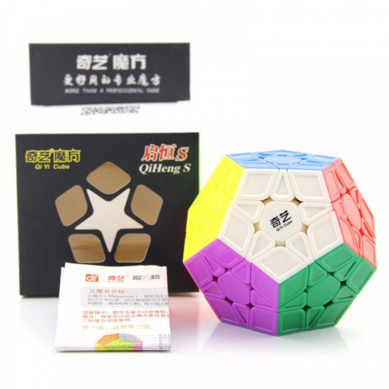 Cub Magic  3x3x3 QiYi QiHeng-S Megaminx  Stickerless, 160CUB-1