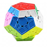 Cub Magic  3x3x3 QiYi QiHeng-S Megaminx  Stickerless, 160CUB-1