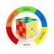Cub Magic 3x3x3 QiYi QiMeng Plus 9 cm, Stickerless, 332CUB-1