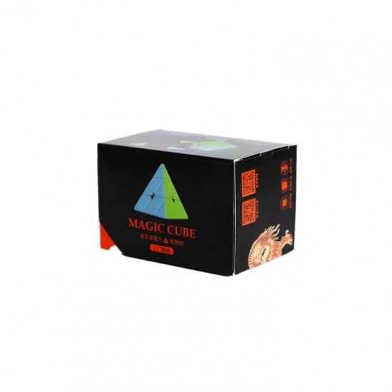 Cub Magic 3x3x3 YuXin Kirin Pyraminx, Black, 329CUB-1