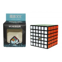 Cub Magic 6x6x6 Moyu MoFang Meilong, Black, 440CUB-1