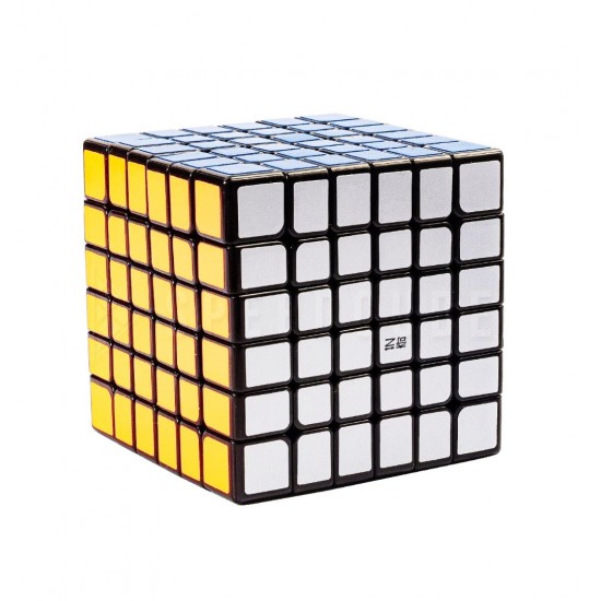 Cub Magic 6x6x6, QiYi QiFan W SpeedCube, Black, 466CUB-1