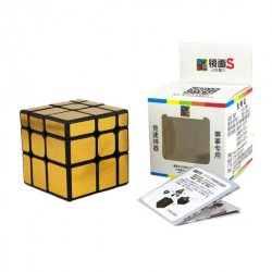 Cub Magic  Mirror  3x3x3 Moyu MofangJiaoShi Mirror S Gold, 92CUB-1