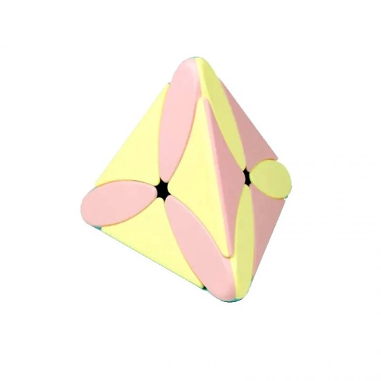 Cub Magic MoYu Maple Leaf Pyraminx macaron, Stickerless, 404CUB-1