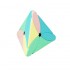 Cub Magic MoYu Maple Leaf Pyraminx macaron, Stickerless, 404CUB-1