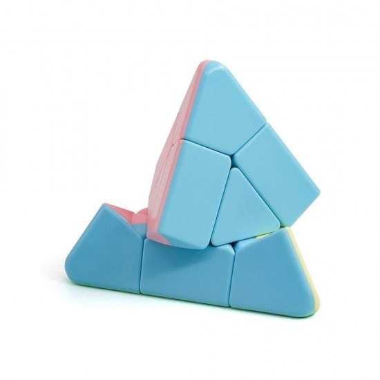 Cub Magic Moyu Triangle Pyraminx macaron, Stickerless, 439CUB-1