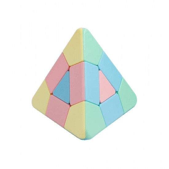Cub Magic Moyu Triangle Pyraminx macaron, Stickerless, 439CUB-1