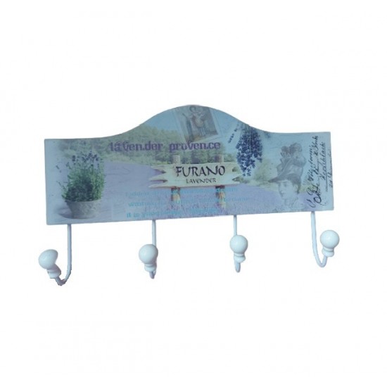 Cuier cu lavanda , 4 agatatori, 30 cm, GH918 Cuier cu lavanda , 4 agatatori, 30 cm, GH918