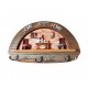 Cuier home sweet home, 3 agatatori, 36 cm, H40A7X Cuier home sweet home, 3 agatatori, 36 cm, H40A7X